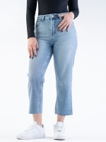 شلوار جین استریت قد 90 دمپا کات کد 21824 - Image 2