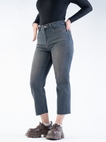 شلوار جین استریت قد 90 دمپا کات کد 21828 - Image 3