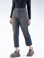 شلوار جین استریت قد 90 دمپا کات کد 21829 - Image 3