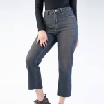 شلوار جین استریت قد 90 دمپا کات کد 21829