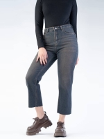 شلوار جین استریت قد 90 دمپا کات کد 21829