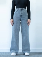 شلوار جین بگ قد 110 کد 21837 - Image 3