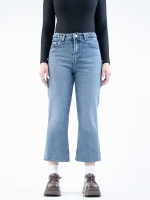 شلوار جین کراپ فلر قد 90 دمپا کات کد 21883 - Image 2