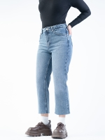 شلوار جین کراپ فلر قد 90 دمپا کات کد 21883