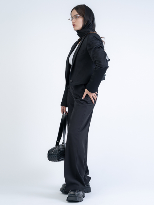شلوار پارچه ای بگ قد 110 مازراتی کد 2189 - Image 6
