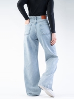 شلوار جین بگ قد 110 کد 21914 - Image 2