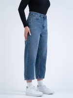 شلوار جین رگولار قد 90 کد 21832 - Image 3