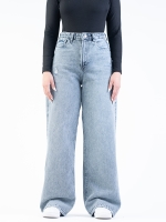 شلوار جین بگ قد 110 کد 21935 - Image 3