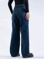 شلوار جین بگ قد 110 کد 21953 - Image 2