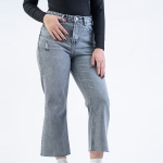 شلوار جین کراپ فلر قد 90 دمپا کات کد 21960