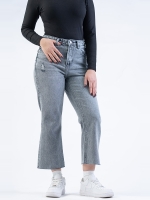 شلوار جین کراپ فلر قد 90 دمپا کات کد 21960