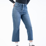 شلوار جین کراپ فلر قد 90 دمپا کات کد 21963