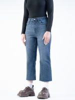 شلوار جین کراپ فلر قد 90 دمپا کات کد 21963 - Image 4