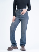 شلوار جین رگولار قد 110 کم کش کد 21988 - Image 4