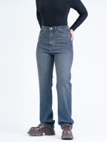 شلوار جین رگولار قد 110 کم کش کد 21988