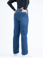 شلوار جین رگولار قد 110 کم کش کد 21991 - Image 2