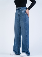 شلوار جین بگ قد 110 کد 21994 - Image 3
