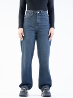 شلوار جین رگولار قد 110 کم کش کد 22127 - Image 3