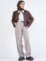 شلوار پارچه ای واید لگ قد 110 گلکسی کد 2531 - Image 3