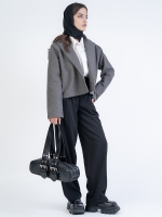 شلوار پارچه ای واید لگ قد 110 گلکسی کد 2537