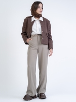 شلوار پارچه ای واید لگ قد 110 گلکسی کد 2544