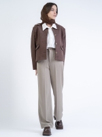 شلوار پارچه ای واید لگ قد 110 گلکسی کد 2544 - Image 6