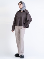 شلوار پارچه ای بگ قد 110 گلکسی کد 2545 - Image 3