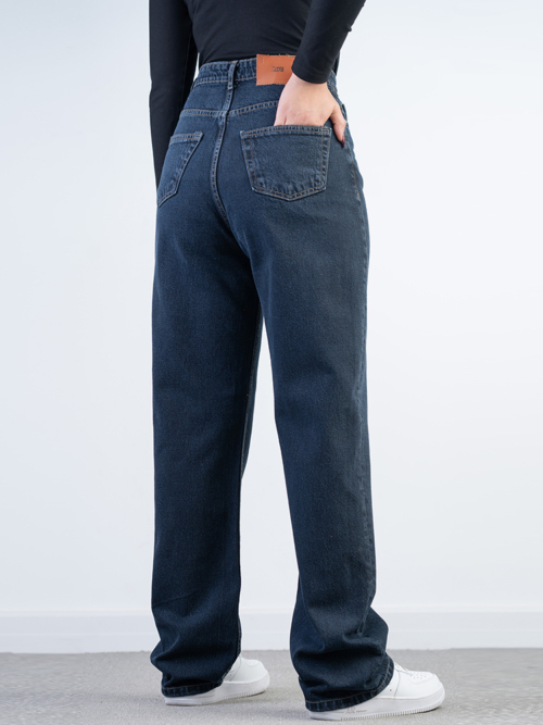 شلوار جین زنانه رگولار قد 110 کد 133701 - Image 2
