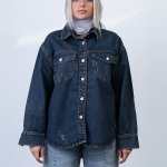 شومیز جین زنانه کد 18564