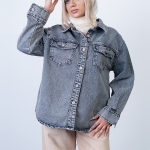 شومیز جین زنانه کد 18565