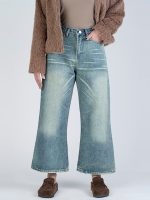 شلوار جین بگ قد 90 دمپا کد 19513 - Image 2