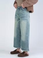 شلوار جین بگ قد 90 دمپا کد 19513