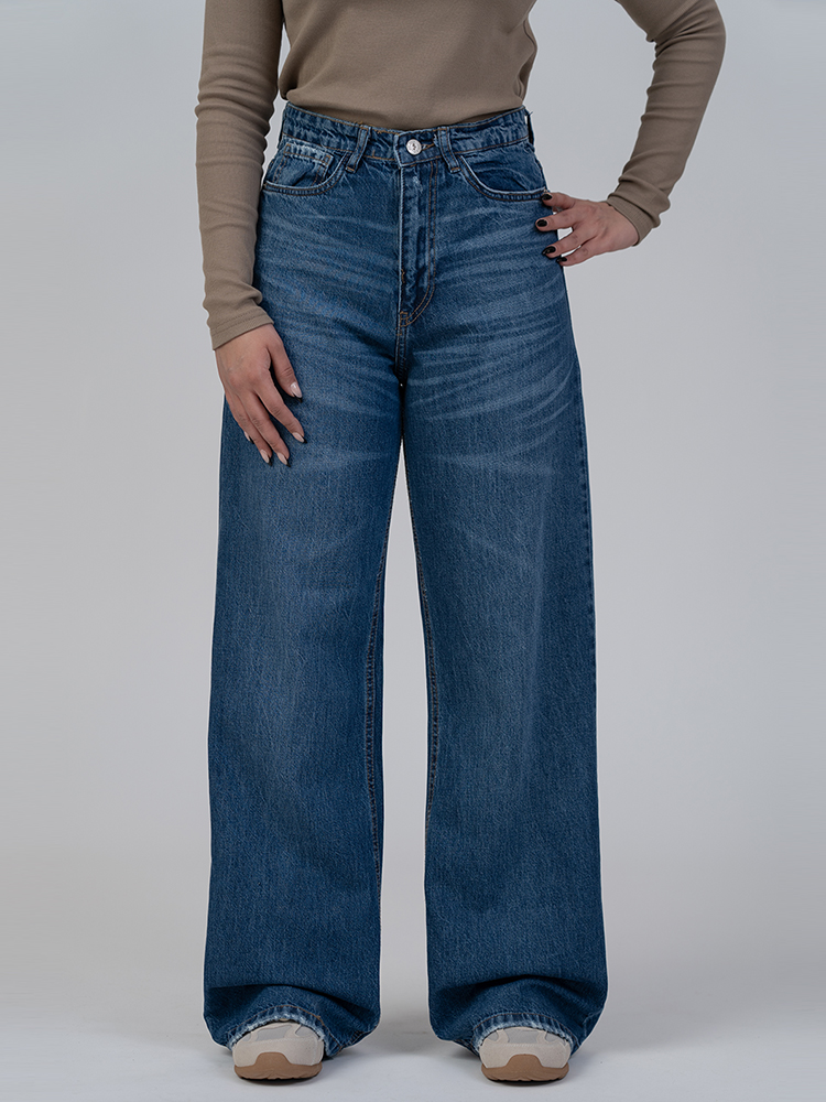 20568 (2) شلوار جین بگ قد 110 کد 20568 - Image 1