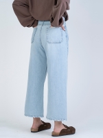 شلوار جین بگ قد 90 کد 20629 - Image 2