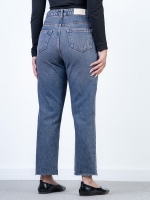 شلوار جین استریت قد 90 دمپا کات کد 20735 - Image 2