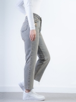 شلوار جین استریت قد 90 دمپا کات کد 20739 - Image 3