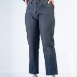 شلوار جین استریت قد 90 دمپا کات کد 20740