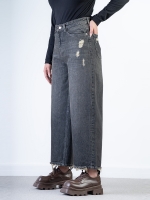 شلوار جین واید لگ قد 90 کد 20365