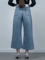 شلوار جین بگ قد 90 دمپا کات کد 21302 - Image 2