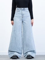 شلوار جین شافل قد 110 کد 21409 - Image 3