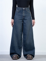 شلوار جین شیپد واید لگ قد 110 کد 21514 - Image 5