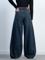 شلوار جین شیپد واید لگ قد 110 کد 21514 - Image 2