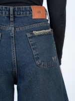 شلوار جین شیپد واید لگ قد 110 کد 21514 - Image 3