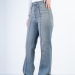 شلوار جین فلرلاین دمپا بشکاف قد 110 کد 21537