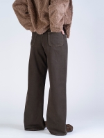 شلوار کتان بگ قد 110 کد 21580 - Image 2