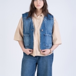 وست جین بدون یقه کد 21610