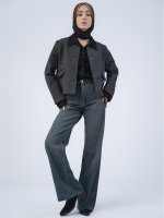 شلوار جین بگ قد 115 دمپا کات کد 21726 - Image 6