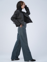 شلوار جین بگ قد 115 دمپا کات کد 21726 - Image 2