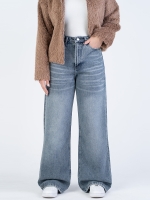 شلوار جین بگ قد 110 کد 21934 - Image 3