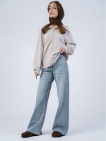 شلوار جین بگ قد 115 دمپا کات کد 21941